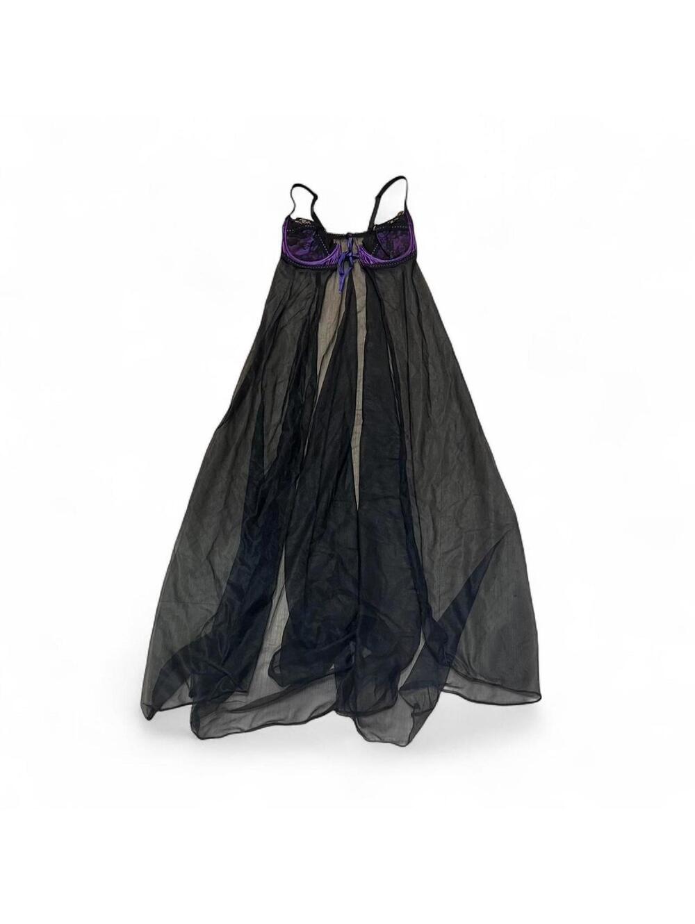 90s DBF floor length lingerie slip